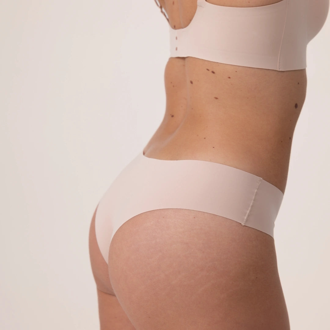 Microfiber Seamless Hipster | Beige – 6