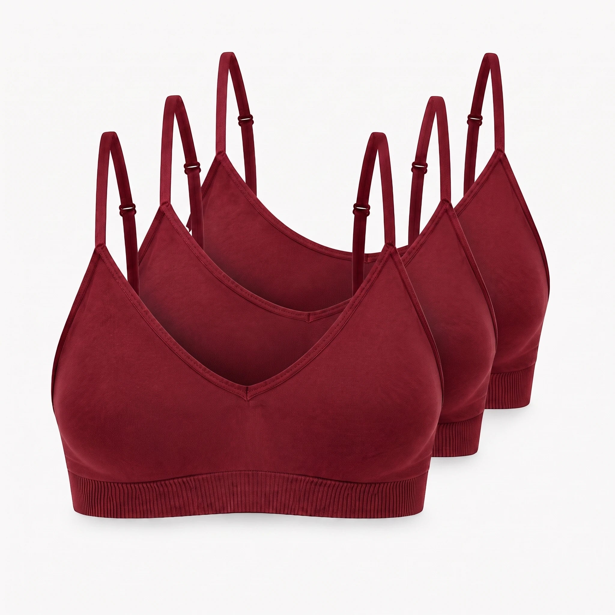 Seamless Triangel Bralette | Classic Red – 12