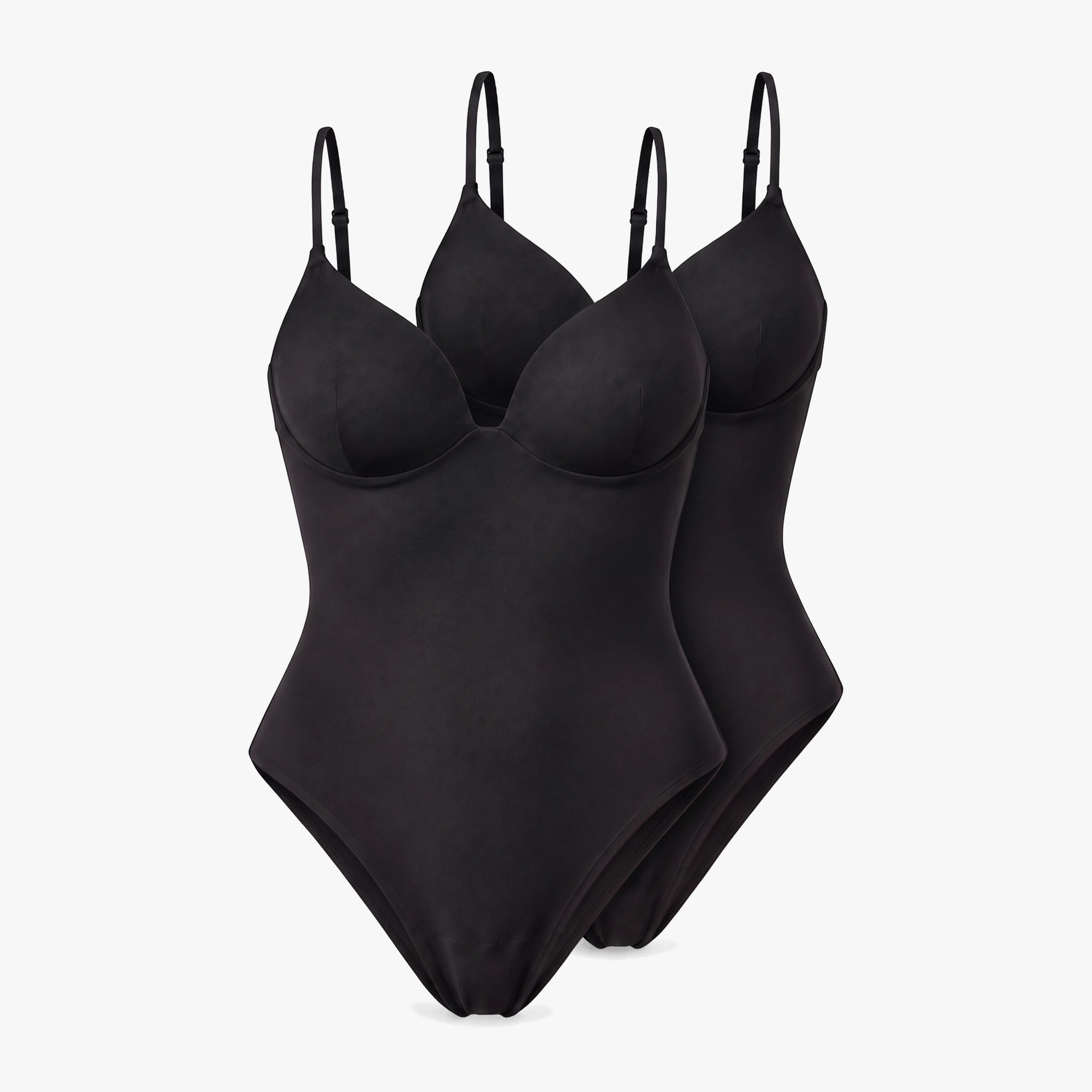 Microfiber Body mit integriertem BH | Schwarz – 13