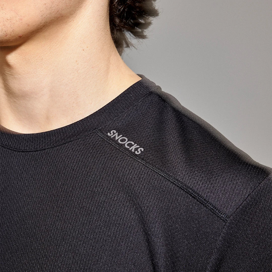 Trainingsshirt Mesh Herren | Schwarz – 6