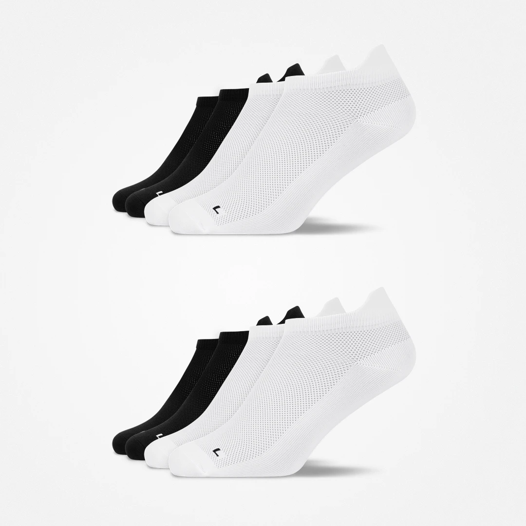 Laufsocken | Schwarz-Weiß – 9