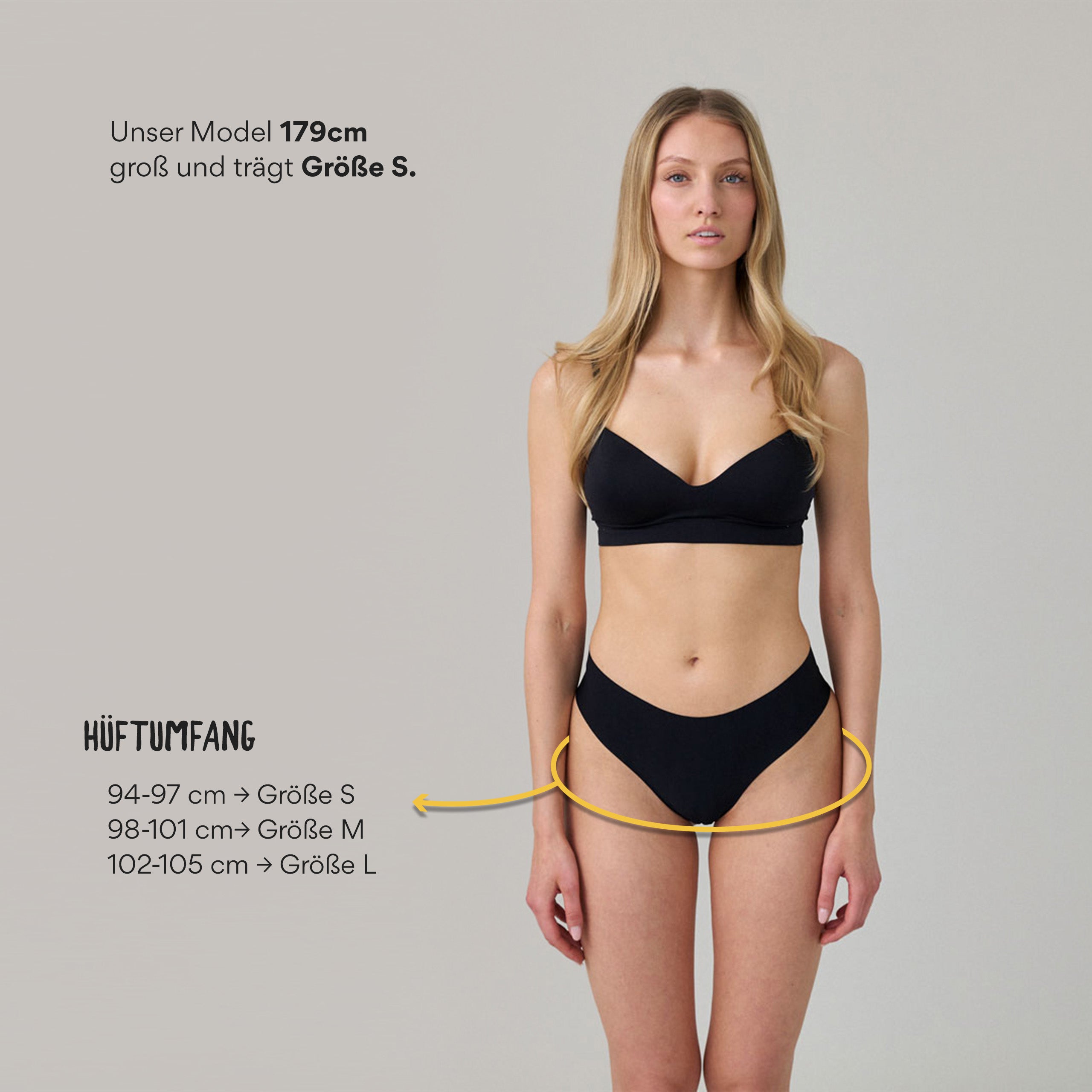 Hipster Panties Seamless | Schwarz – 11