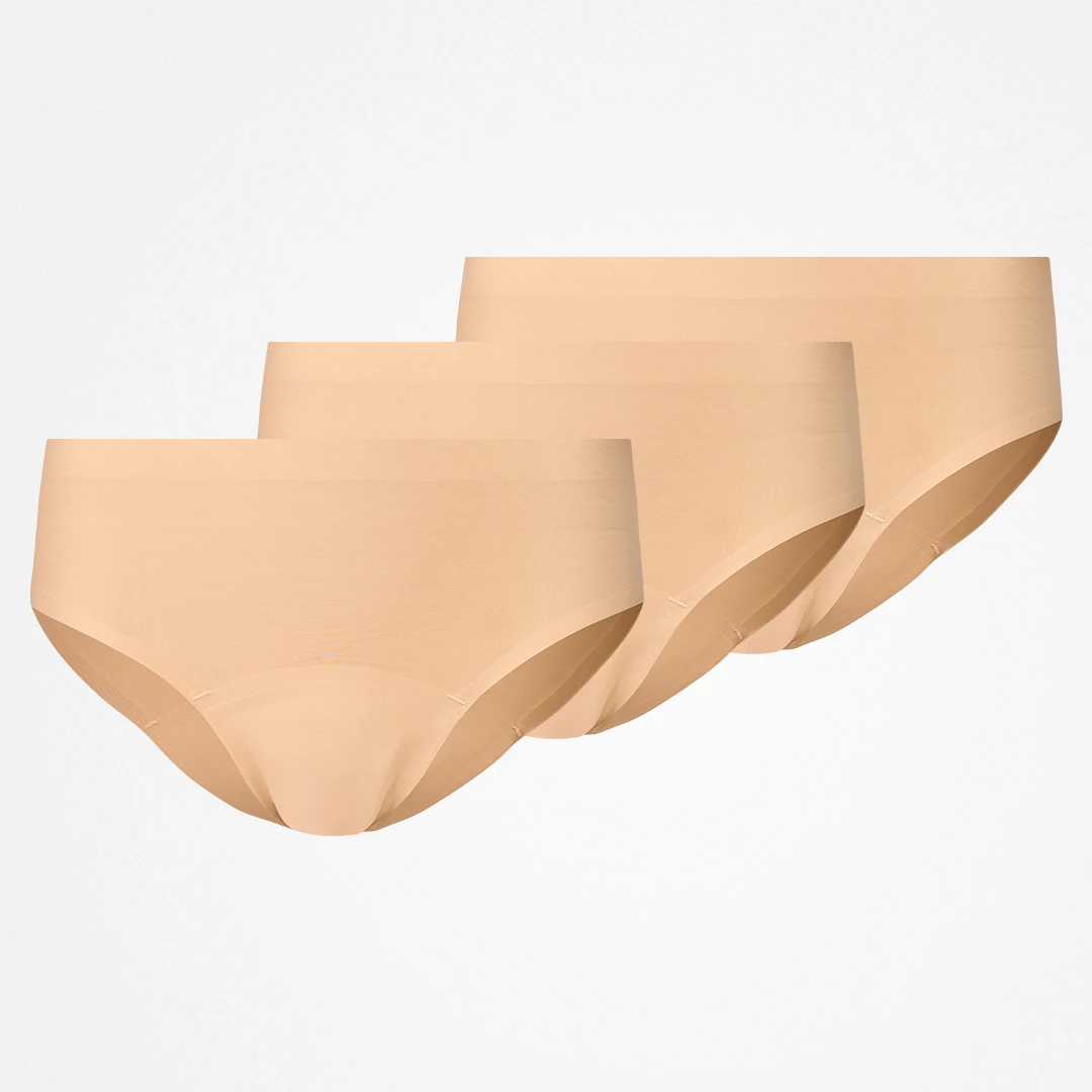 SNOCKS x femtis Period Panty - NOLA Seamless | Karamell – 8