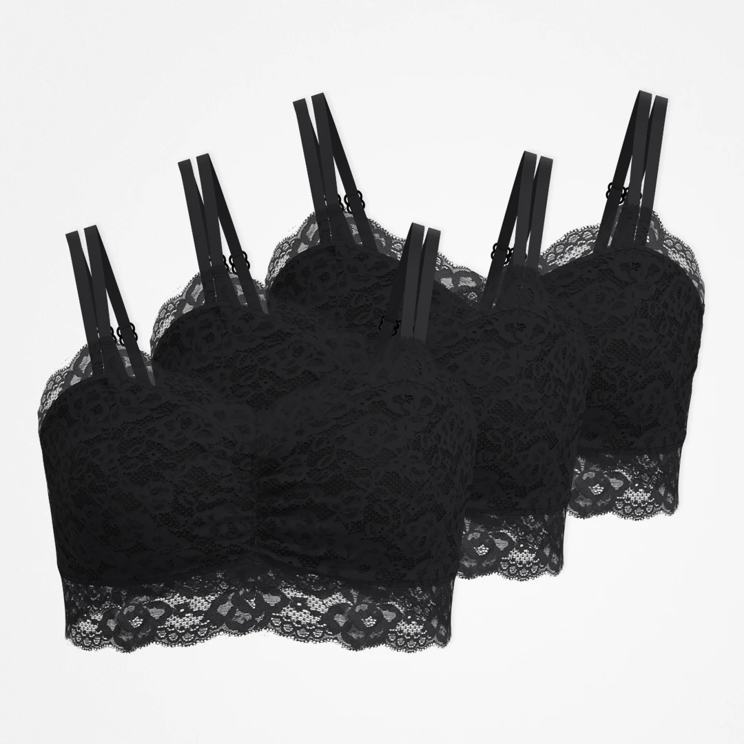 Spitzen-BH Plus Size | Schwarz – 11