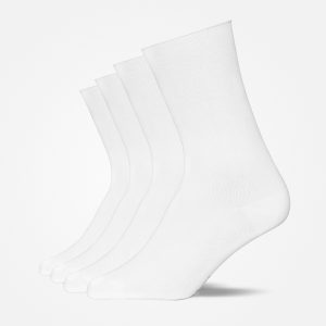Klassische Damen Socken | Weiß