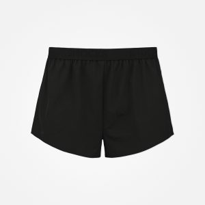 Kurze Laufshorts Damen | Schwarz