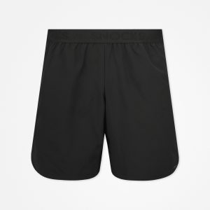 Kurze Sporthose mit Logo Herren | Schwarz