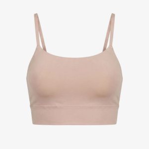 Microfiber Seamless Bralette | Beige