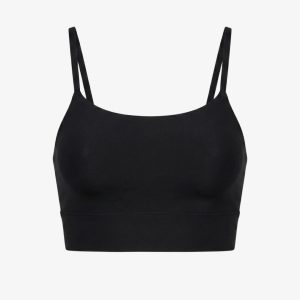 Microfiber Seamless Bralette | Schwarz