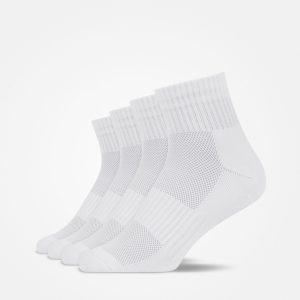 Mittelhohe Laufsocken | Weiß