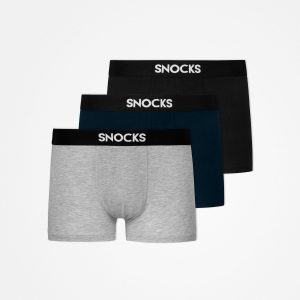 Premium Boxershorts | Mix (Schwarz/Grau/Blau)