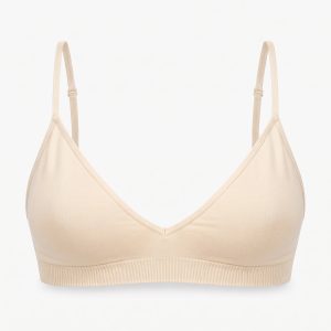 Seamless Triangel Bralette | Beige