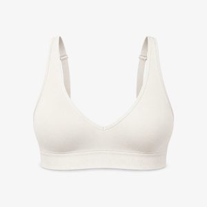 Shaping BH mit tiefem V-Ausschnitt | Cremeweiß