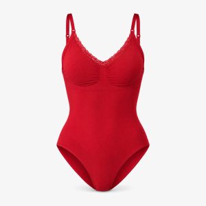 Shaping Body mit Spitze | Classic Red