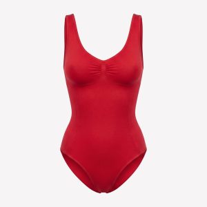 Shaping Body mit breiten Trägern | Classic Red