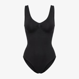 Shaping Body mit breiten Trägern | Schwarz