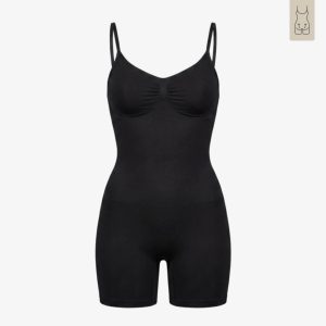 Shaping Bodysuit mit Po-Push-up | Schwarz