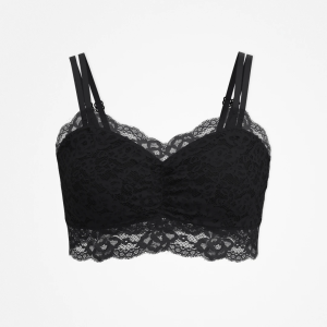 Spitzen-BH Plus Size | Schwarz