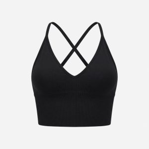 Sport-BH Bralette | Schwarz