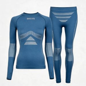 Thermounterwäsche Damen | Blaugrau