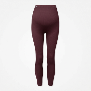 Umstandsleggings Seamless | Dunkelrot