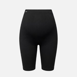Umstandsshorts Seamless | Schwarz